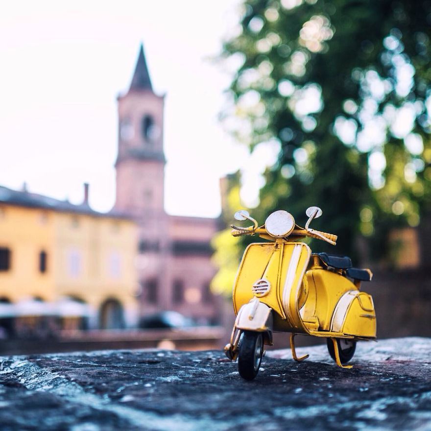 Exploring This Big Wild World With My Little Cars