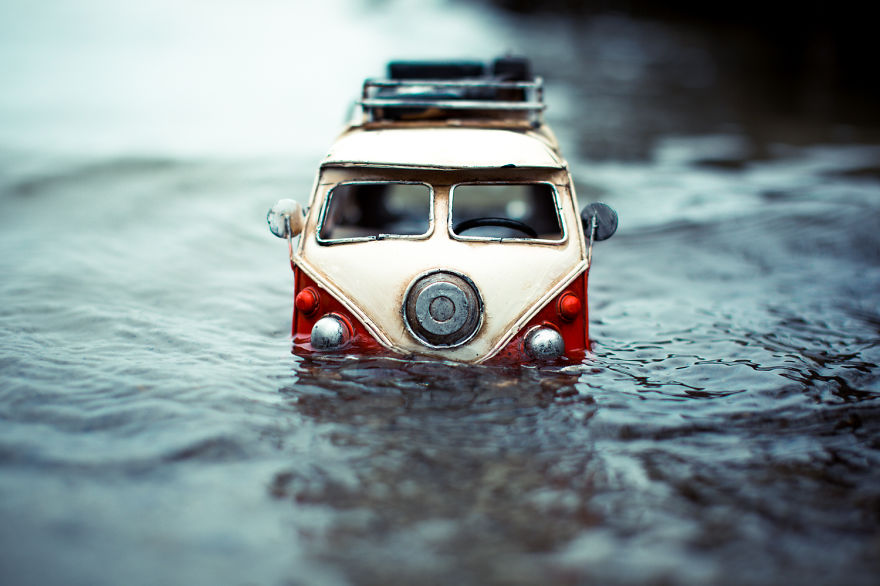 Exploring This Big Wild World With My Little Cars