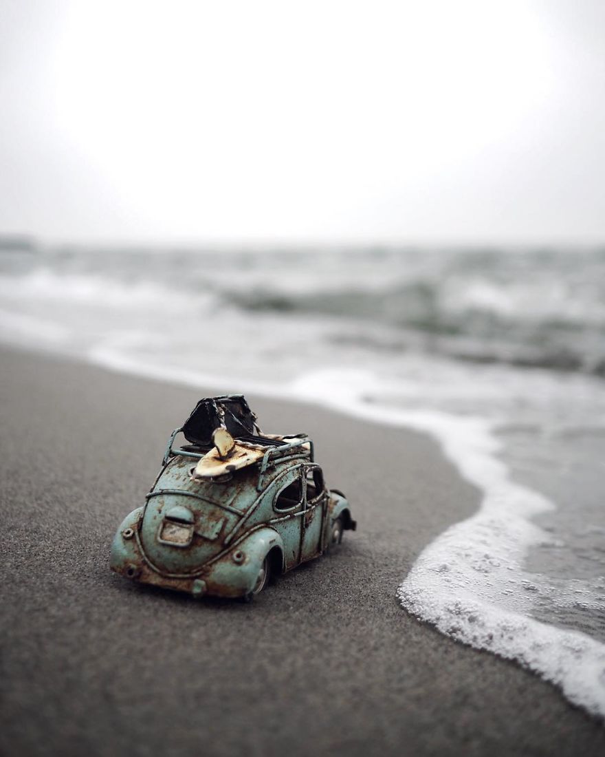 Exploring This Big Wild World With My Little Cars