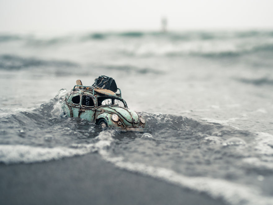 Exploring This Big Wild World With My Little Cars