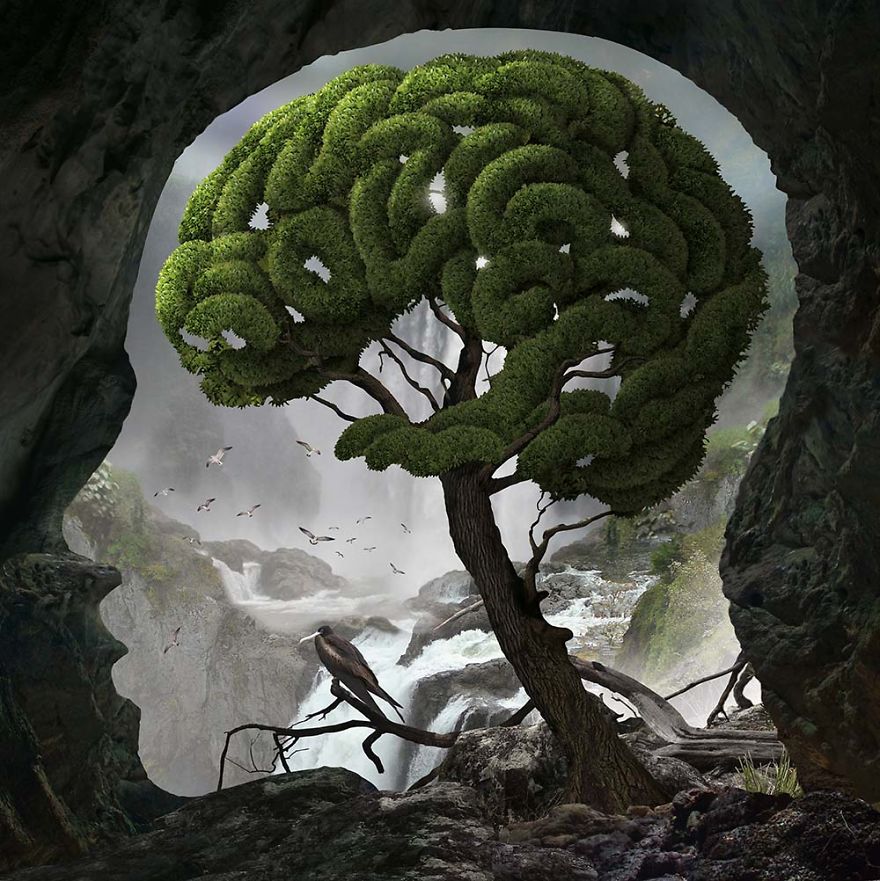 My Surreal Illustrations Portray The Relationship Between Humans And Nature My Surreal Illustrations Portray The Relationship Between Humans And Nature