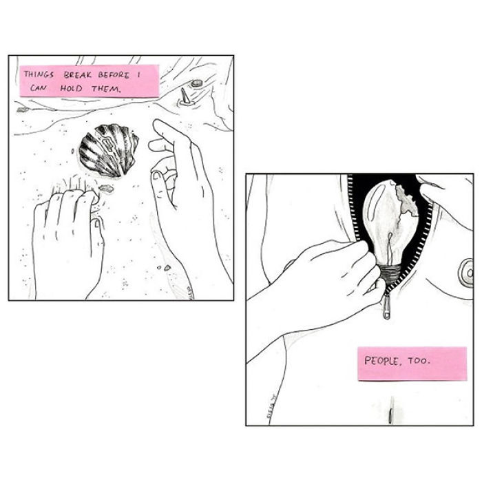 Young Artist Creates Insightful Illustrations Based On Her Life Young Artist Creates Insightful Illustrations Based On Her Life