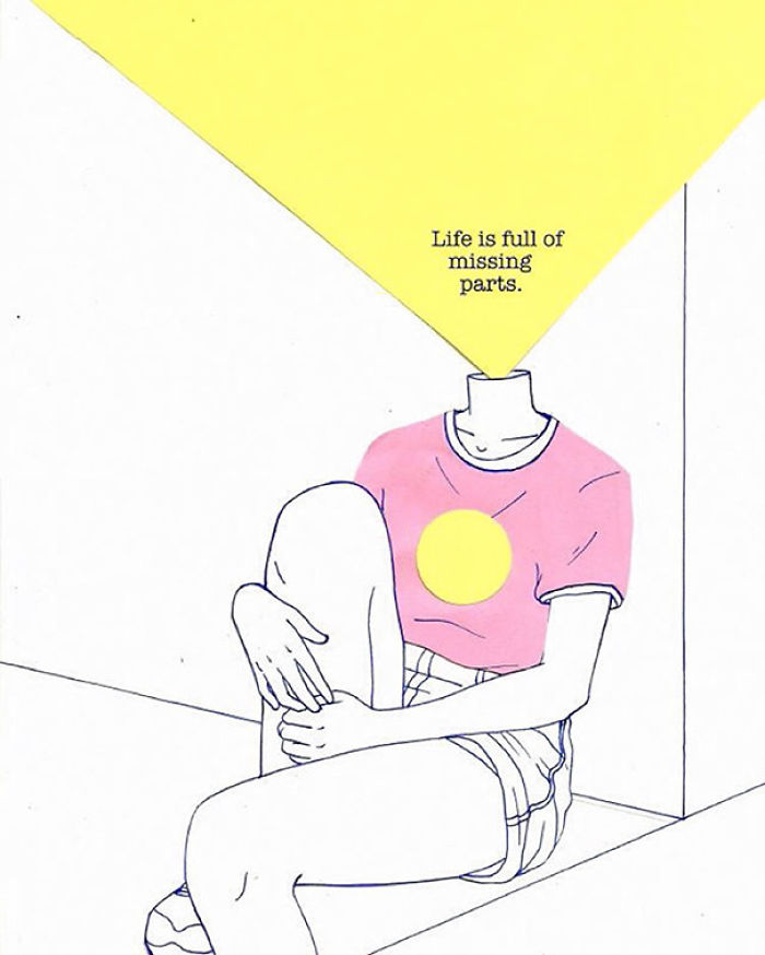 Young Artist Creates Insightful Illustrations Based On Her Life Young Artist Creates Insightful Illustrations Based On Her Life