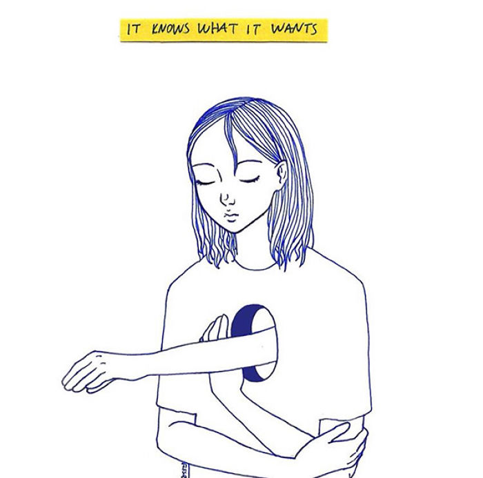 Young Artist Creates Insightful Illustrations Based On Her Life Young Artist Creates Insightful Illustrations Based On Her Life