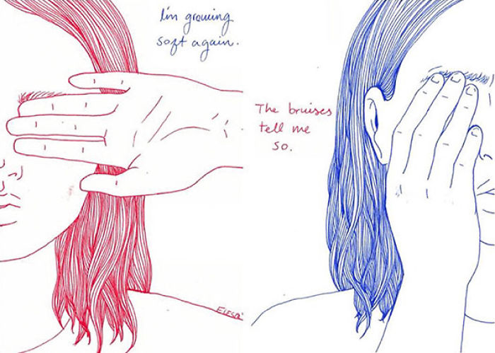 Young Artist Creates Insightful Illustrations Based On Her Life Young Artist Creates Insightful Illustrations Based On Her Life