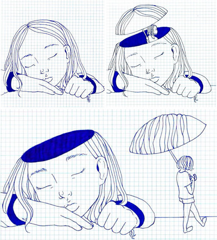 Young Artist Creates Insightful Illustrations Based On Her Life Young Artist Creates Insightful Illustrations Based On Her Life