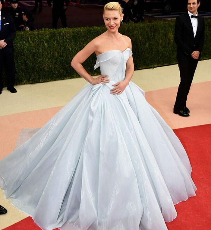 Glowing Dress Turns Claire Danes Into Cinderella At The Met Gala