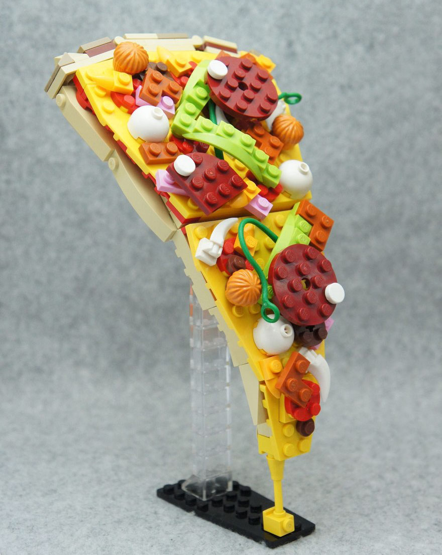 Delicious Lego Art by Japanese Artist Delicious Lego Art by Japanese Artist