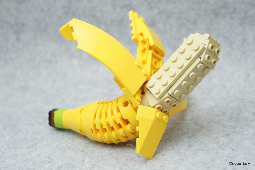 Delicious Lego Art by Japanese Artist Delicious Lego Art by Japanese Artist