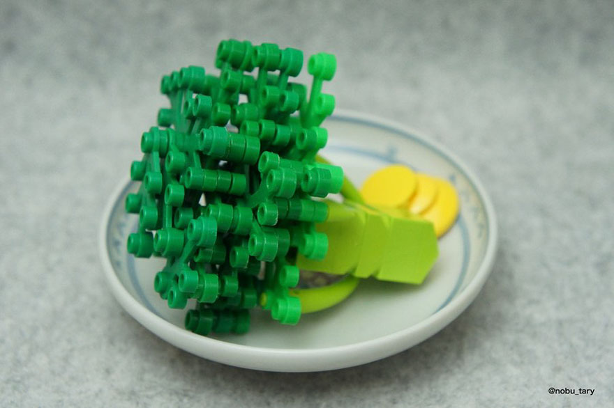 Delicious Lego Art by Japanese Artist Delicious Lego Art by Japanese Artist