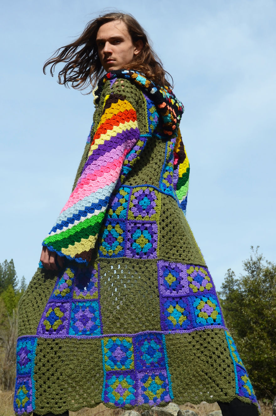 I Turn Grandma’s Blankets Into Clothes I Turn Grandma’s Blankets Into Clothes