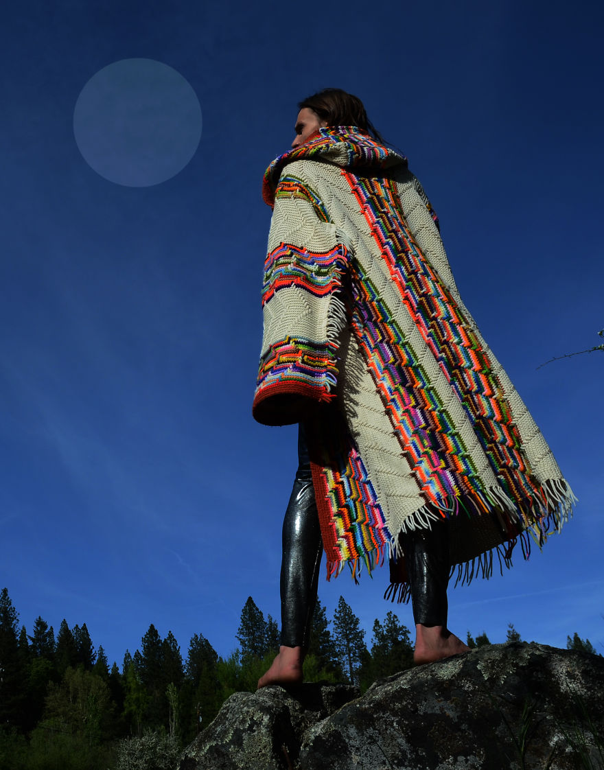 I Turn Grandma’s Blankets Into Clothes I Turn Grandma’s Blankets Into Clothes