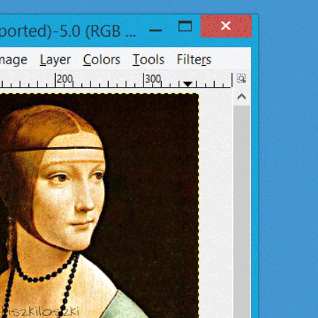 Polish Artist Turns Famous Classic Paintings Into Hilarious GIFs (67 Pics)