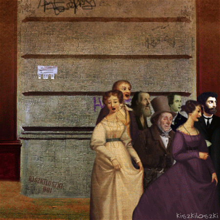 Polish Artist Turns Famous Classic Paintings Into Hilarious GIFs (67 Pics)