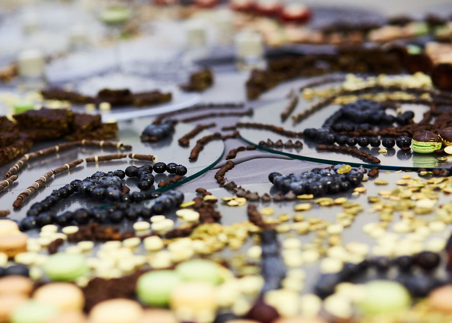 Our Portrait Of Yoda Can Only Be Seen From One Angle (but You Can Eat It From Any Side)