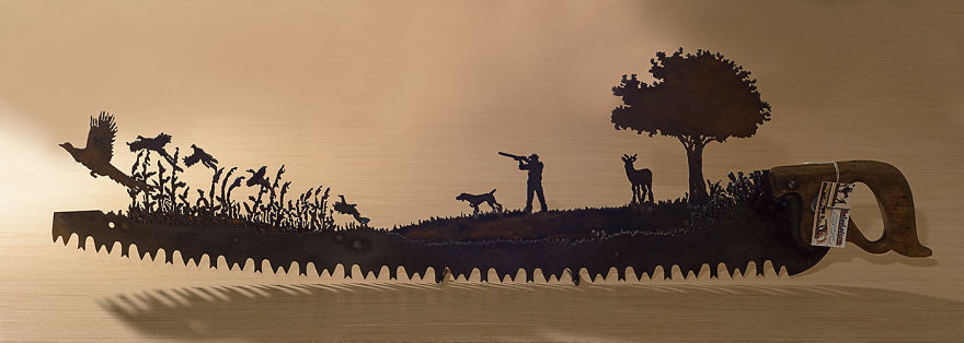 I’ve Always Wanted To Make Cutting Edge Art, So I Bought A Plasma Torch And Some Saws I’ve Always Wanted To Make Cutting Edge Art, So I Bought A Plasma Torch And Some Saws