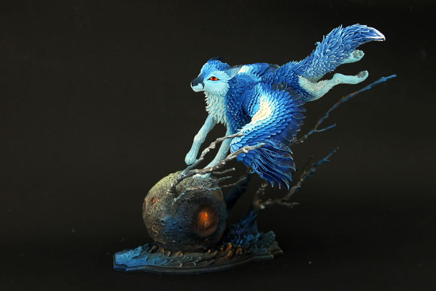 Russian Artist Creates Fantasy Animal Sculptures From Velvet Clay (85 Pics) Russian Artist Creates Fantasy Animal Sculptures From Velvet Clay (85 Pics)