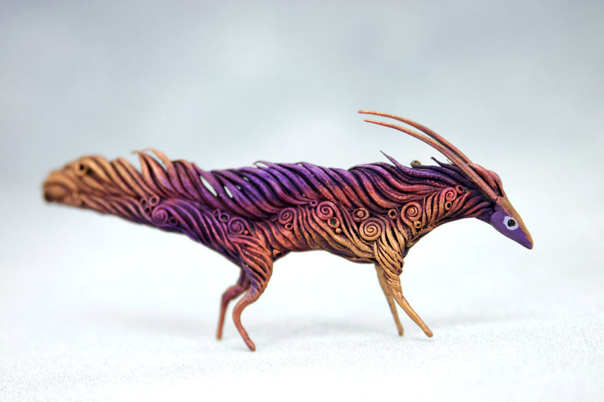 Russian Artist Creates Fantasy Animal Sculptures From Velvet Clay (85 Pics) Russian Artist Creates Fantasy Animal Sculptures From Velvet Clay (85 Pics)