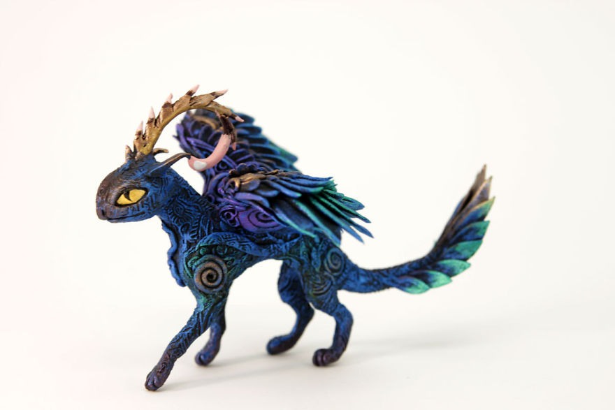 Russian Artist Creates Fantasy Animal Sculptures From Velvet Clay (85 Pics) Russian Artist Creates Fantasy Animal Sculptures From Velvet Clay (85 Pics)
