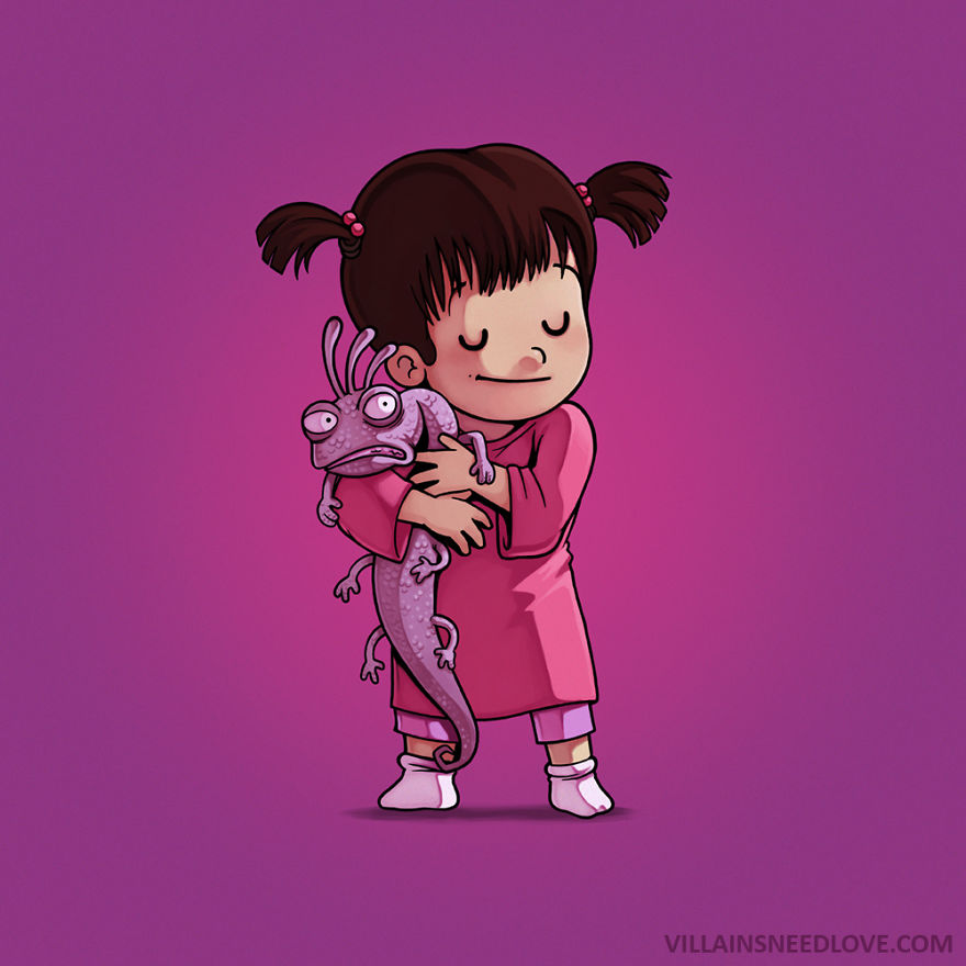 Villains Need Love Too, That&#8217;s Why I Spent Months Drawing Them Cuddle