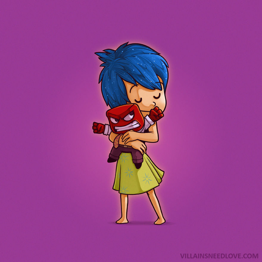 Villains Need Love Too, That&#8217;s Why I Spent Months Drawing Them Cuddle