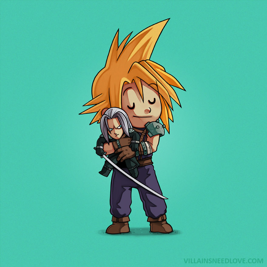 Villains Need Love Too, That&#8217;s Why I Spent Months Drawing Them Cuddle