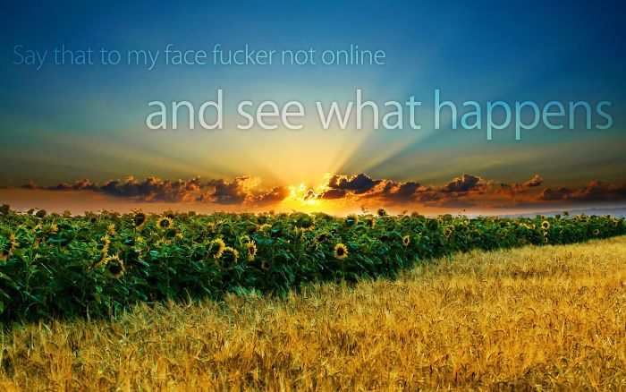 Someone Is Hiding Filthy Texts In Beautiful Wallpapers And It’s The Meanest Office Prank Ever (Warning: Strong Language) Someone Is Hiding Filthy Texts In Beautiful Wallpapers And It’s The Meanest Office Prank Ever (Warning: Strong Language)