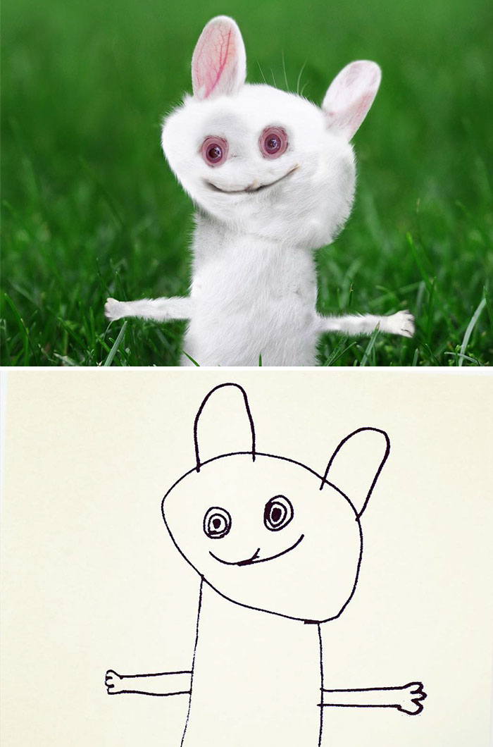 Dad Turns His 6-Year-Old Son’s Drawings Into Reality And The Results Are Both Creepy And Hilarious (31 Pics) Dad Turns His 6-Year-Old Son’s Drawings Into Reality And The Results Are Both Creepy And Hilarious (31 Pics)
