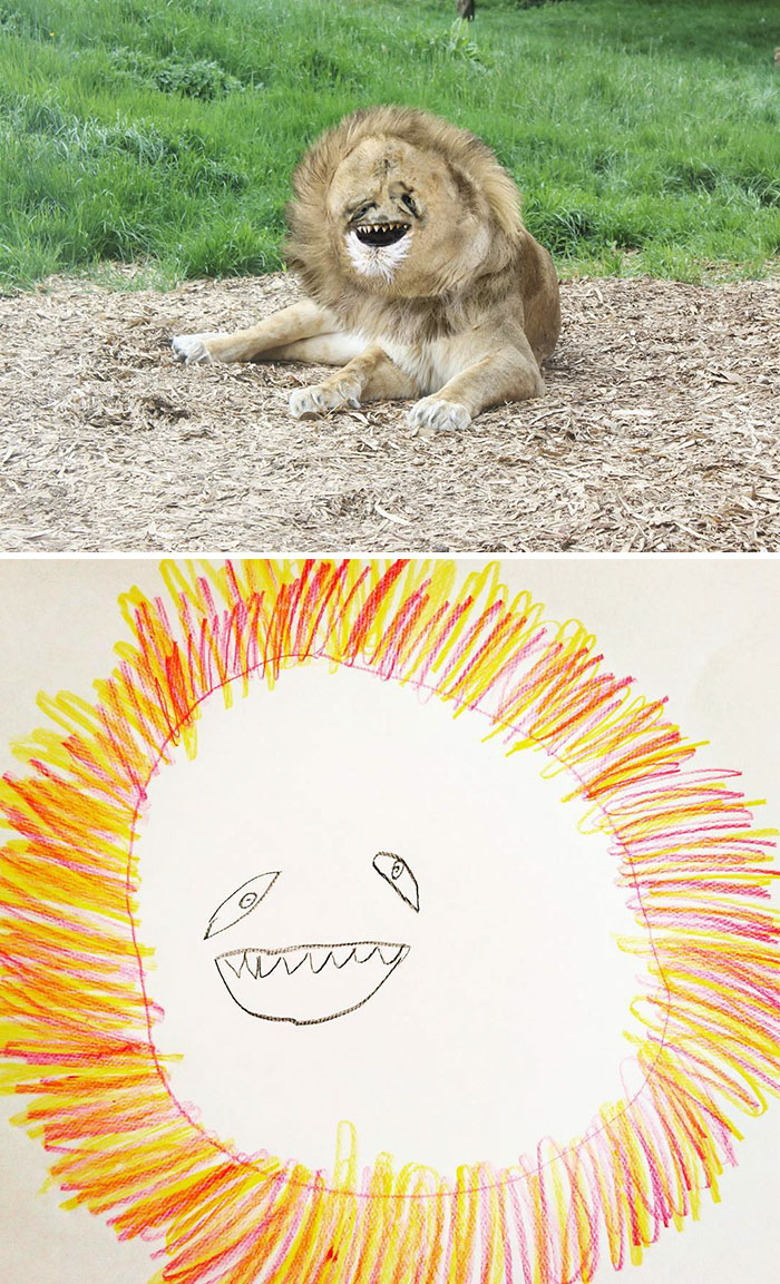 Dad Turns His 6-Year-Old Son’s Drawings Into Reality And The Results Are Both Creepy And Hilarious (31 Pics) Dad Turns His 6-Year-Old Son’s Drawings Into Reality And The Results Are Both Creepy And Hilarious (31 Pics)