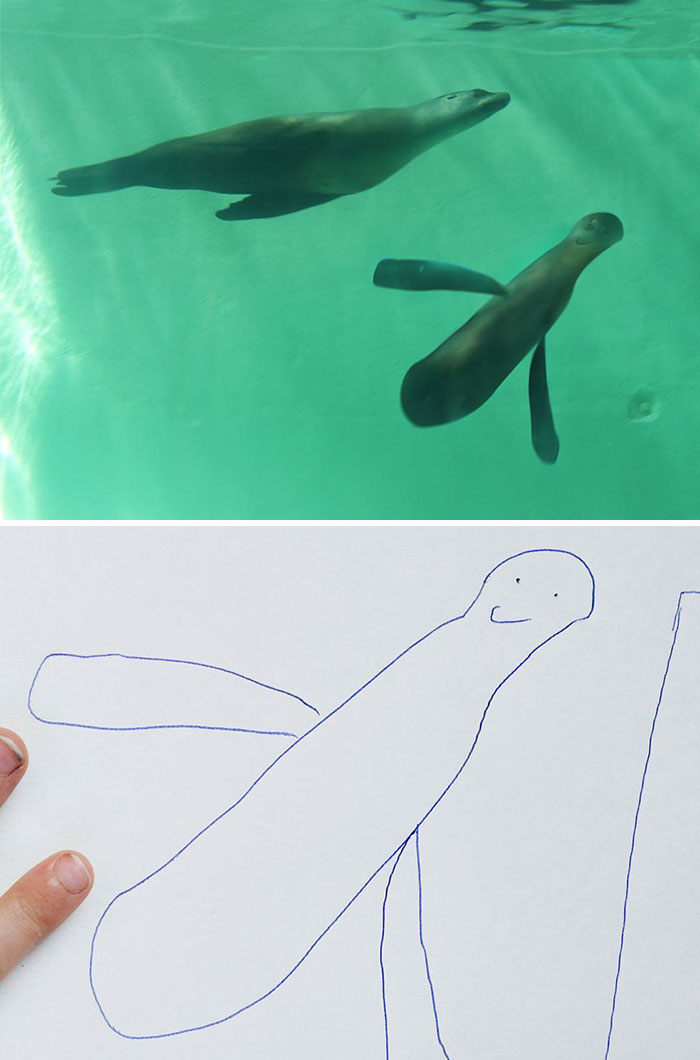 Dad Turns His 6-Year-Old Son’s Drawings Into Reality And The Results Are Both Creepy And Hilarious (31 Pics) Dad Turns His 6-Year-Old Son’s Drawings Into Reality And The Results Are Both Creepy And Hilarious (31 Pics)