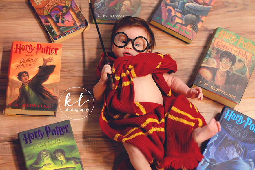 3-Month-Old Baby Has A ‘Harry Potter’ Photoshoot And It Couldn’t Get Any Cuter 3-Month-Old Baby Has A ‘Harry Potter’ Photoshoot And It Couldn’t Get Any Cuter