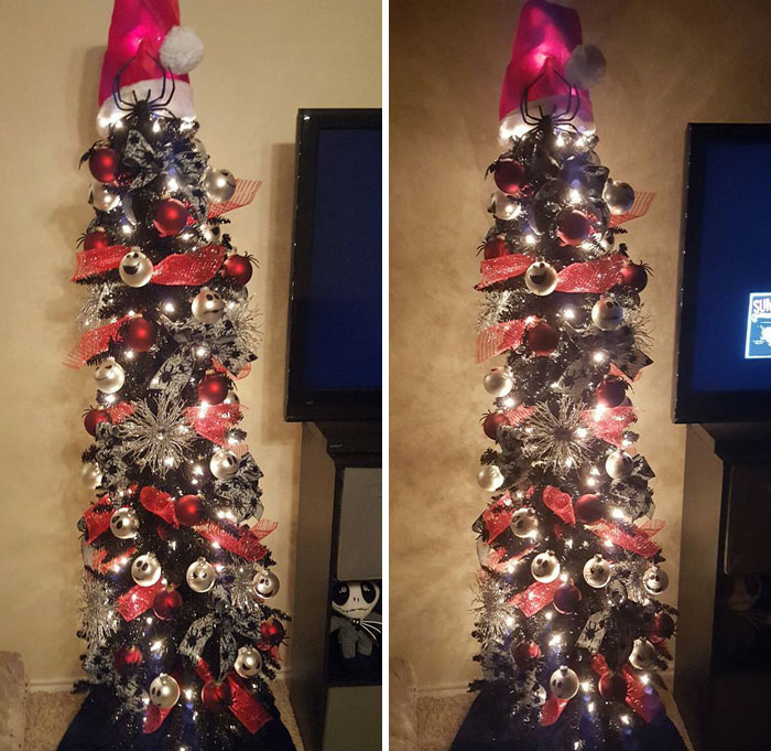 Halloween Christmas Trees Are A Thing Now (29 Pics)