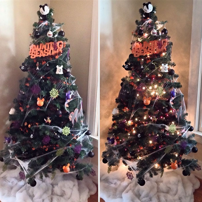 Halloween Christmas Trees Are A Thing Now (29 Pics)