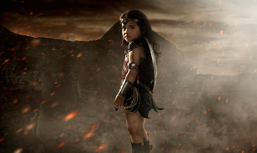 Photographer Dad Spends $1,500 To Turn His 3-Year-Old Daughter Into Wonder Woman