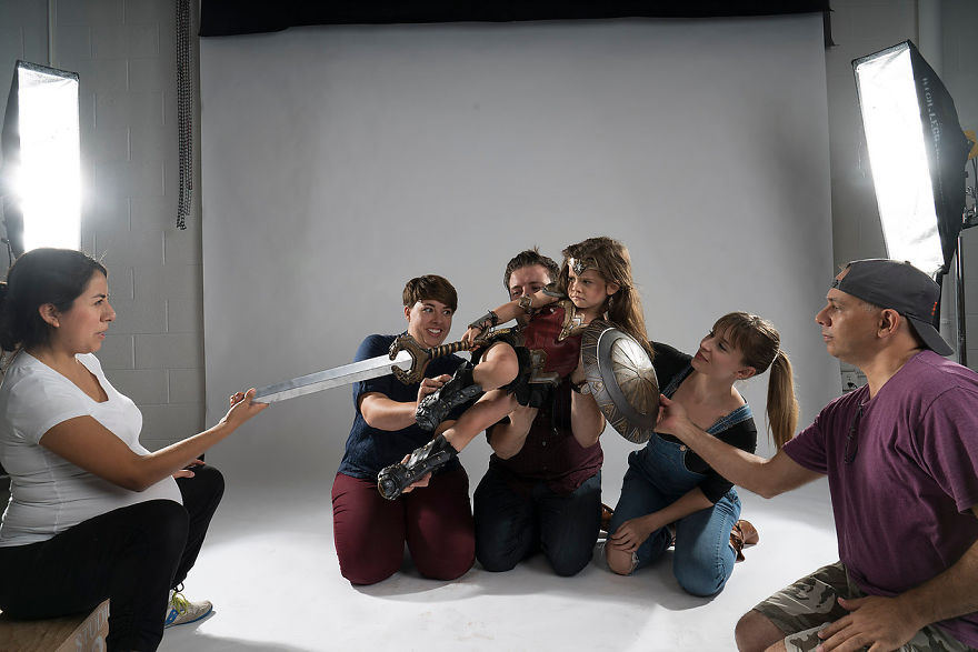 Photographer Dad Spends $1,500 To Turn His 3-Year-Old Daughter Into Wonder Woman