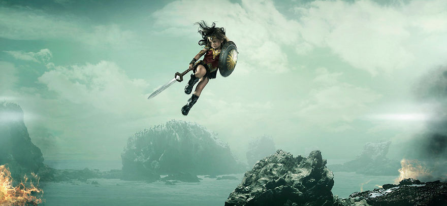 Photographer Dad Spends $1,500 To Turn His 3-Year-Old Daughter Into Wonder Woman