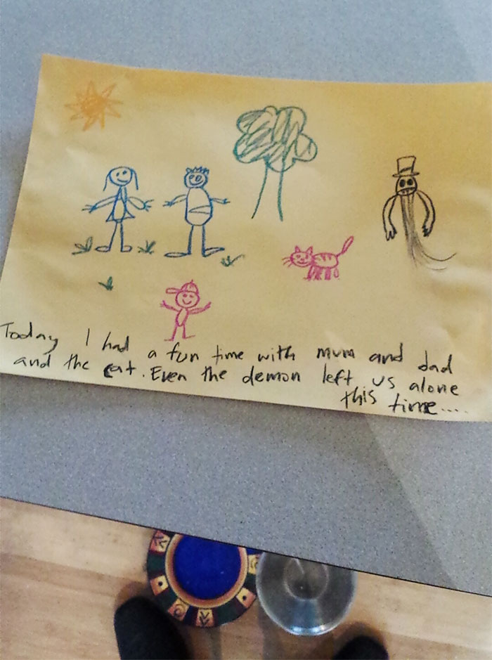 32 Nightmare Creepy Drawings Made By Children 32 Nightmare Creepy Drawings Made By Children