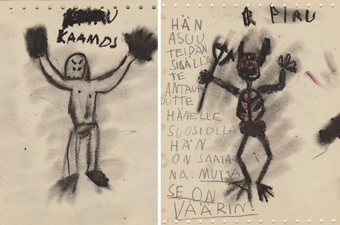 32 Nightmare Creepy Drawings Made By Children 32 Nightmare Creepy Drawings Made By Children