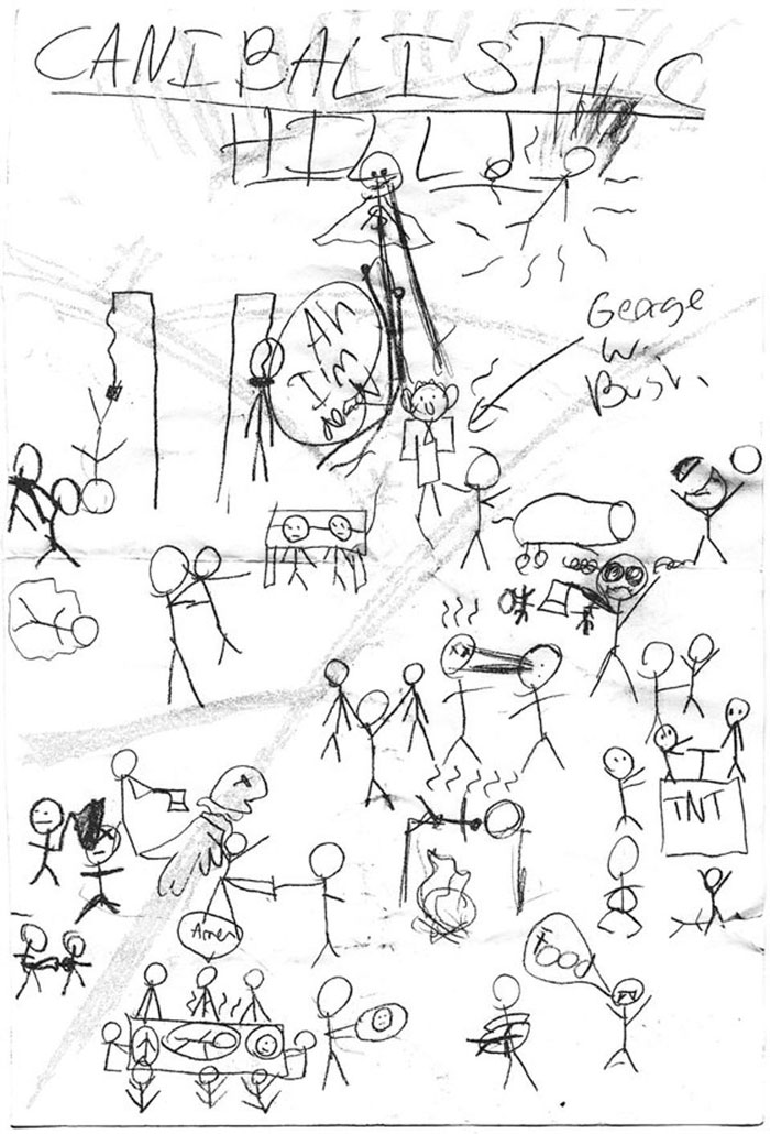 32 Nightmare Creepy Drawings Made By Children 32 Nightmare Creepy Drawings Made By Children