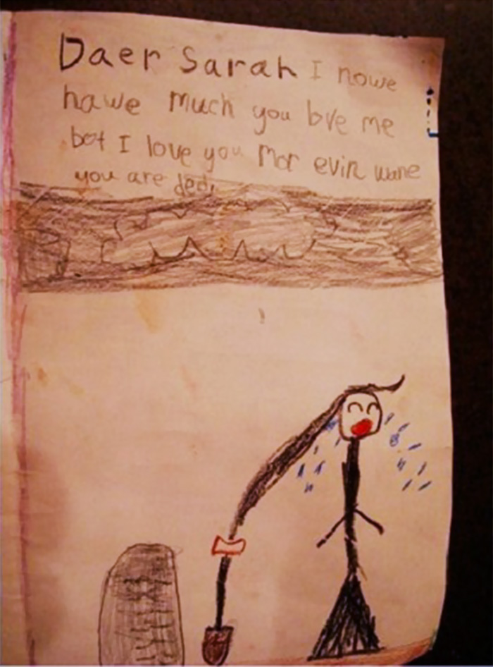 32 Nightmare Creepy Drawings Made By Children 32 Nightmare Creepy Drawings Made By Children