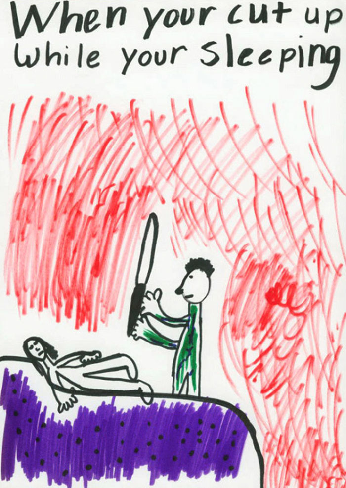 32 Nightmare Creepy Drawings Made By Children 32 Nightmare Creepy Drawings Made By Children