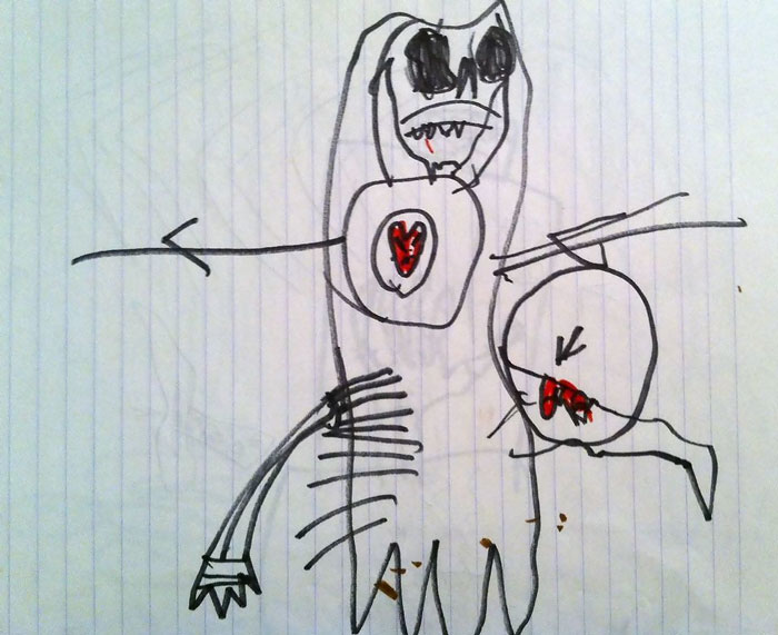 32 Nightmare Creepy Drawings Made By Children 32 Nightmare Creepy Drawings Made By Children