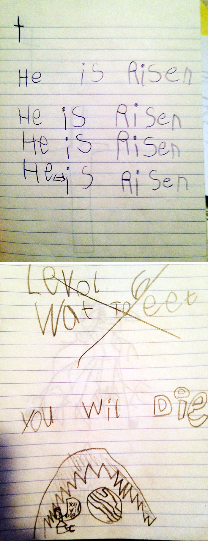 32 Nightmare Creepy Drawings Made By Children 32 Nightmare Creepy Drawings Made By Children