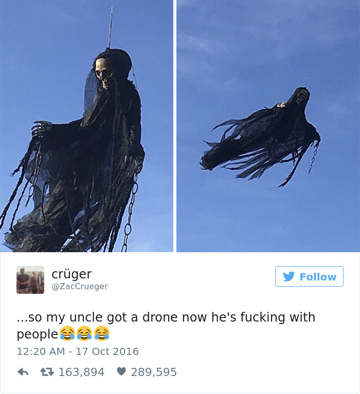 Guy Builds His Own Dementor And People Are Freaking Out Guy Builds His Own Dementor And People Are Freaking Out