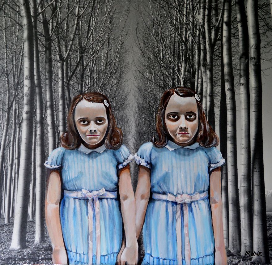 I Add Pop-Culture Characters Into Old Thrift-Store Paintings I Add Pop-Culture Characters Into Old Thrift-Store Paintings