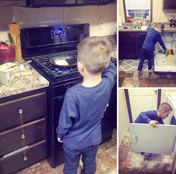 Mom Teaches Her Son That Chores Aren&#8217;t &#8216;Just For Women&#8217;, Gets Criticized Online