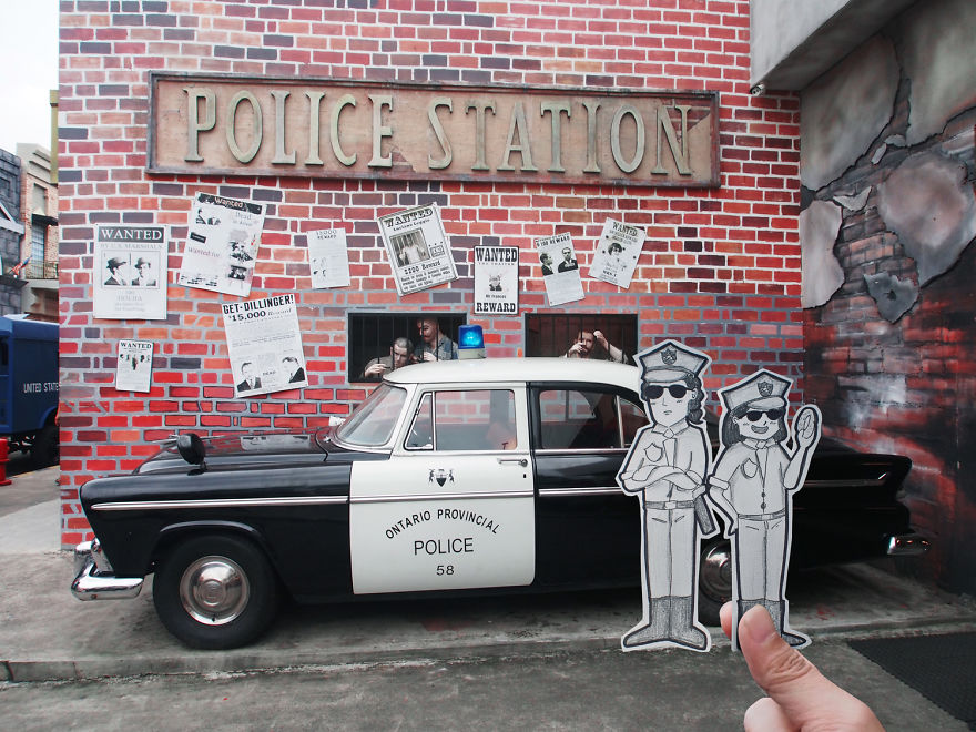 This Couple Captures Their Travels With Cute Drawings Instead Of Selfies This Couple Captures Their Travels With Cute Drawings Instead Of Selfies