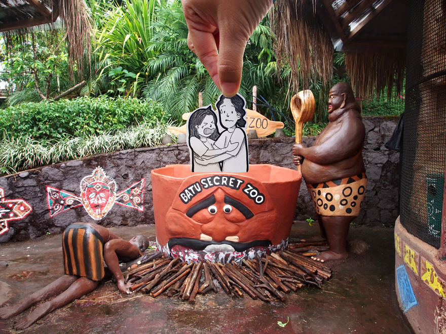 This Couple Captures Their Travels With Cute Drawings Instead Of Selfies This Couple Captures Their Travels With Cute Drawings Instead Of Selfies