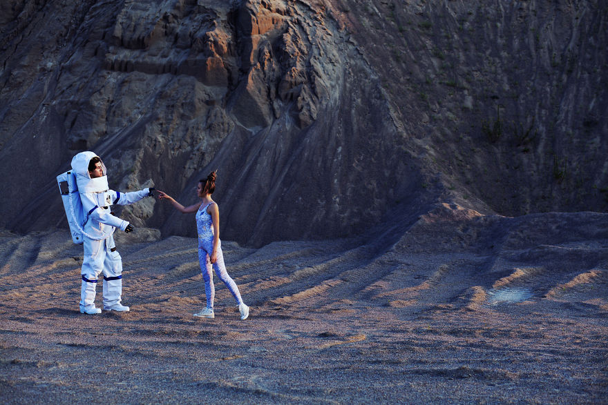 I Created An Intergalactic Love Story Inside A Gravel Quarry