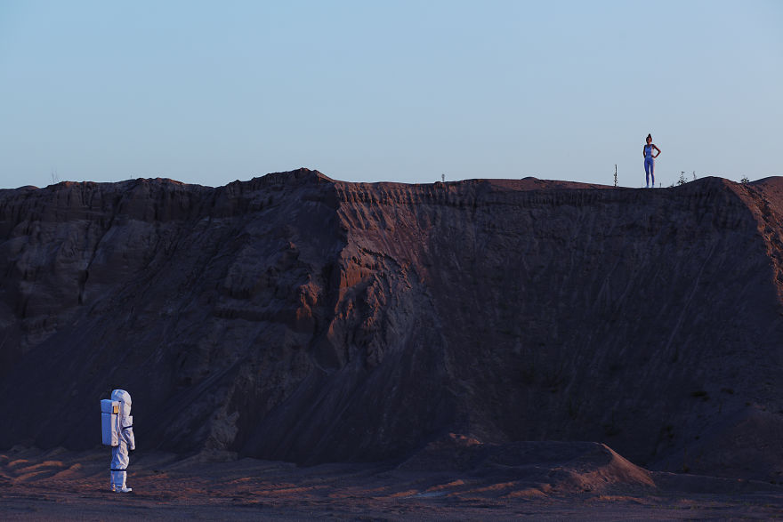 I Created An Intergalactic Love Story Inside A Gravel Quarry
